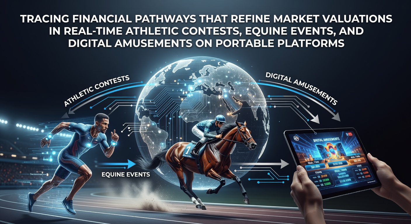 Diagram showing capital flows and live odds adjustments across mobile betting platforms for sports, racing, and casino games