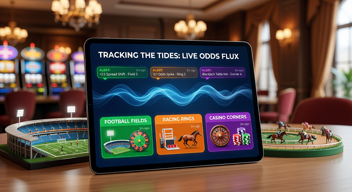Smartphone screen displaying live soccer odds fluctuating with push notifications in real-time during a match